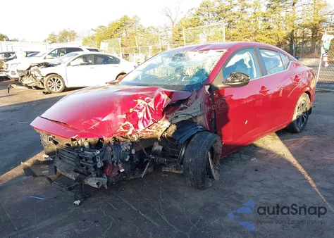 2022 Nissan Sentra Sv Xtronic Cvt z USA, uszkodzony, nr VIN 3N1AB8CV7NY299216